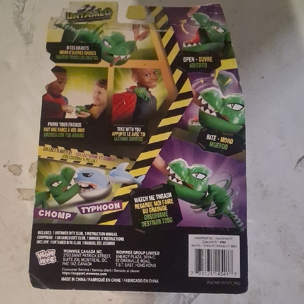 NEW WowWee Untamed Bite Club Crocodile - Chomp (Green) - Picture 2 of 5
